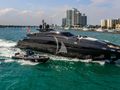 AQUILA Baglietto 41M cruising with the tender and jet ski