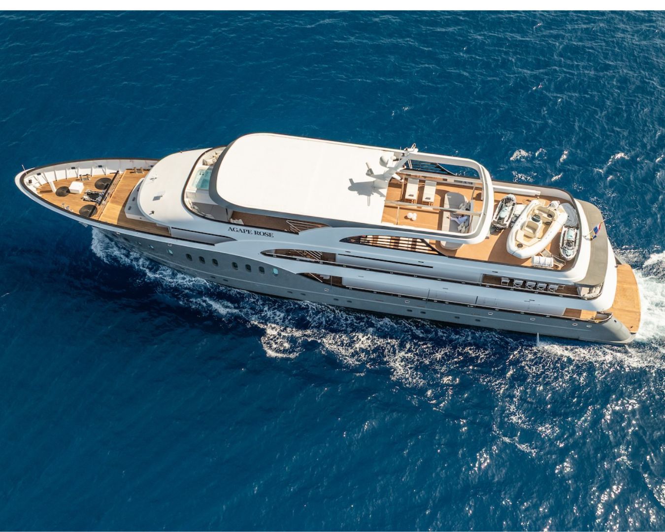 AGAPE ROSE Custom Yacht 48m - cruising