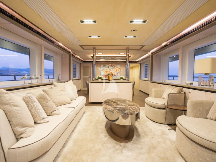 ARCHSEA HG Yachting 31m - saloon seating ARCHSEA HG Yachting 31m - saloon seating