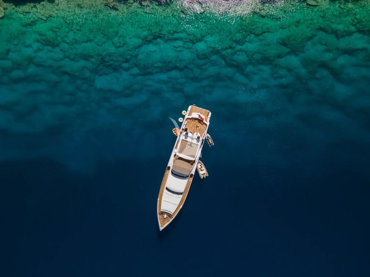ARCHSEA HG Yachting 31m - top aerial shot ARCHSEA HG Yachting 31m - top aerial shot