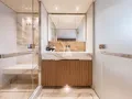 ARESYA Sanlorenzo SL120A - VIP cabin 1 bathroom ARESYA Sanlorenzo SL120A - VIP cabin 1 bathroom