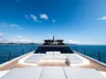 ARESYA Sanlorenzo SL120A - foredeck lounge and sunbathing area ARESYA Sanlorenzo SL120A - foredeck lounge and sunbathing area