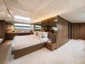 ARESYA Sanlorenzo SL120A - master cabin other angle ARESYA Sanlorenzo SL120A - master cabin other angle