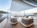 ARESYA Sanlorenzo SL120A - sundeck lounge ARESYA Sanlorenzo SL120A - sundeck lounge