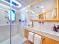 ARGO Custom 55m - VIP cabin bathroom ARGO Custom 55m - VIP cabin bathroom