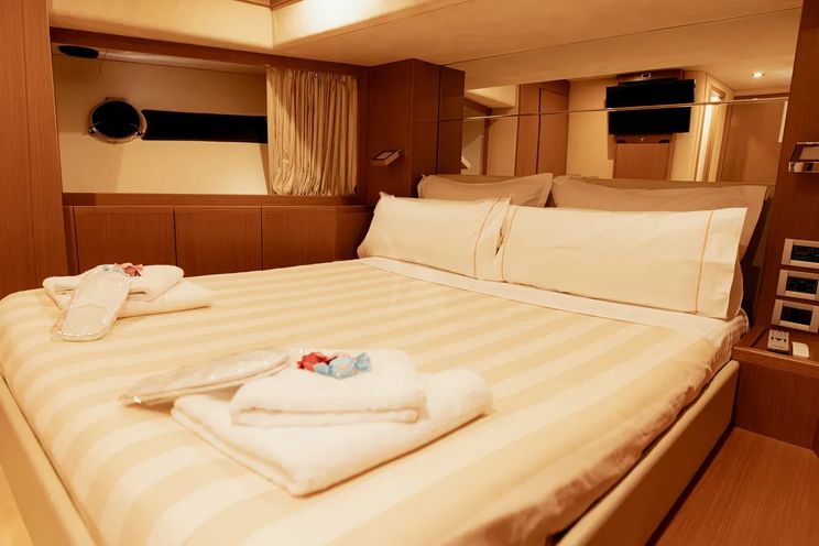 Charter Yacht ARGO V - Ferretti 780 - 4 Cabins - Athens - Mykonos- Paros - Cyclades - Aegean - Greece