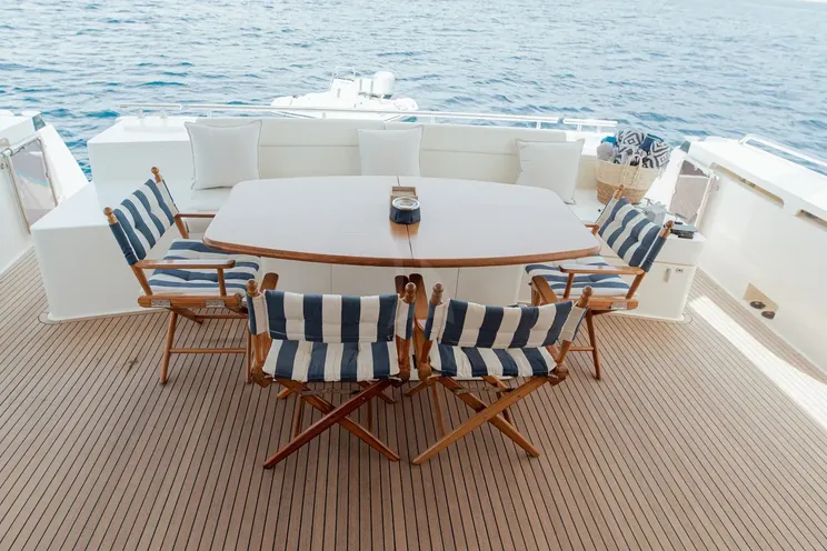 Charter Yacht ARGO V - Ferretti 780 - 4 Cabins - Athens - Mykonos- Paros - Cyclades - Aegean - Greece