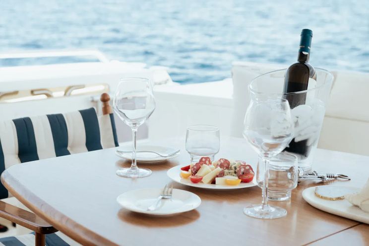 Charter Yacht ARGO V - Ferretti 780 - 4 Cabins - Athens - Mykonos- Paros - Cyclades - Aegean - Greece
