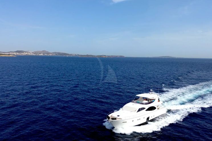 Charter Yacht ARGO V - Ferretti 780 - 4 Cabins - Athens - Mykonos- Paros - Cyclades - Aegean - Greece