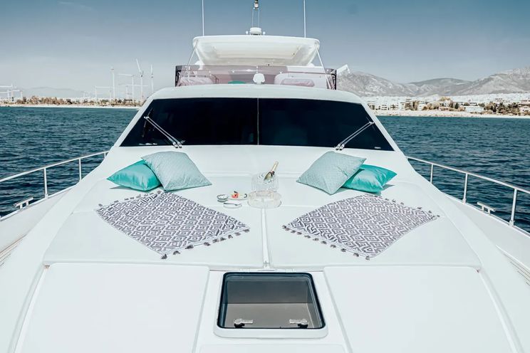 Charter Yacht ARGO V - Ferretti 780 - 4 Cabins - Athens - Mykonos- Paros - Cyclades - Aegean - Greece