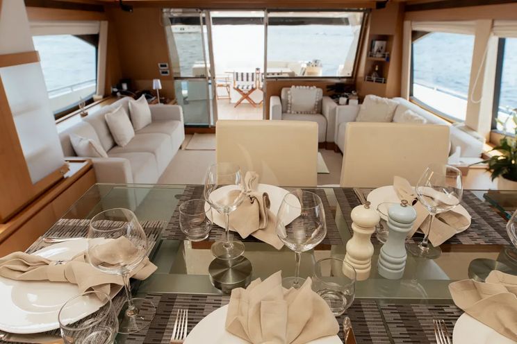 Charter Yacht ARGO V - Ferretti 780 - 4 Cabins - Athens - Mykonos- Paros - Cyclades - Aegean - Greece