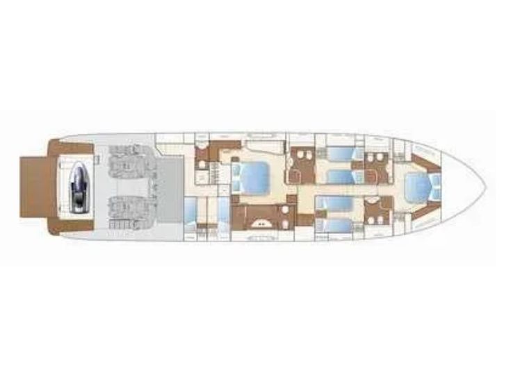 ARGO V Ferretti 780 - layout ARGO V Ferretti 780 - layout