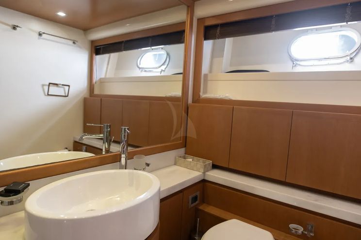 Charter Yacht ARGO V - Ferretti 780 - 4 Cabins - Athens - Mykonos- Paros - Cyclades - Aegean - Greece