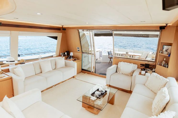 Charter Yacht ARGO V - Ferretti 780 - 4 Cabins - Athens - Mykonos- Paros - Cyclades - Aegean - Greece