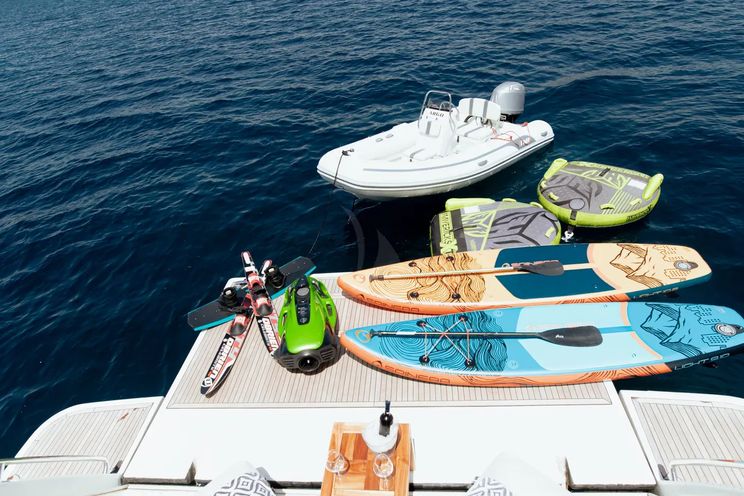 Charter Yacht ARGO V - Ferretti 780 - 4 Cabins - Athens - Mykonos- Paros - Cyclades - Aegean - Greece