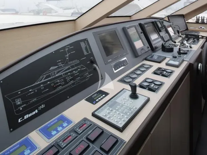 ARIA C.Boat 28m - cockpit ARIA C.Boat 28m - cockpit