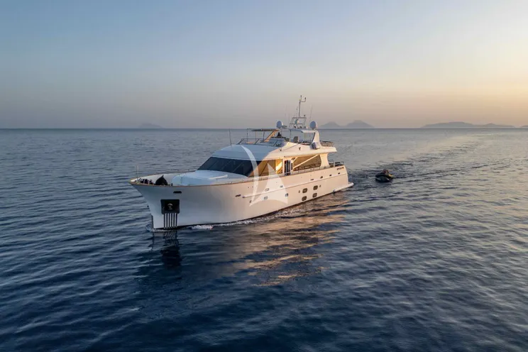 Charter Yacht ARIA - C.Boat 28m - 5 Cabins - Sicily - Lipari - Palermo - Aeolian Islands - Italy