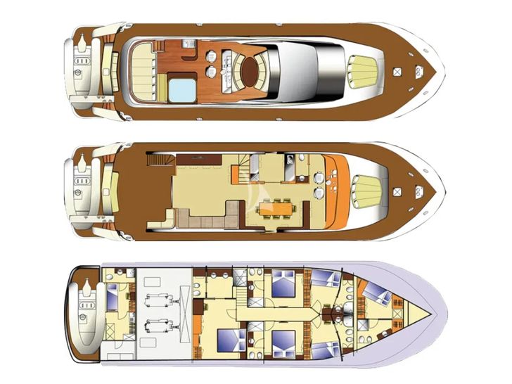 ARIA C.Boat 28m - layout ARIA C.Boat 28m - layout