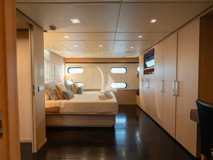 ARIA C.Boat 28m - master cabin ARIA C.Boat 28m - master cabin