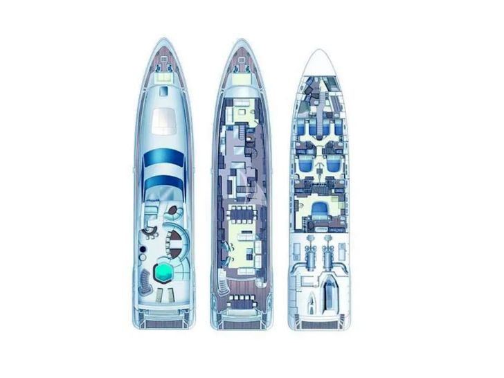 ARTEMY Azimut 116 - layout ARTEMY Azimut 116 - layout
