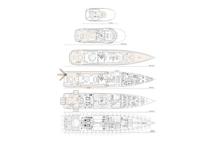 Layout for ARTISAN Benetti 63m - layout