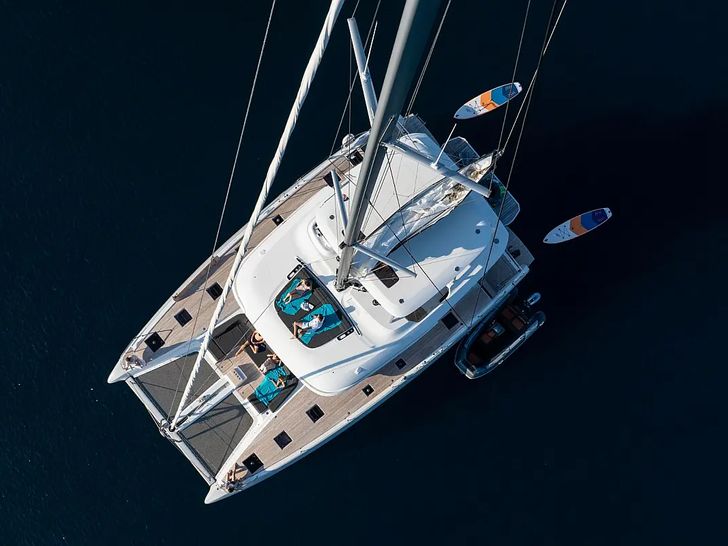 ARTISAN Lagoon 55 - top aerial shot ARTISAN Lagoon 55 - top aerial shot