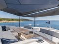 ASCEND Sunseeker 23m - foredeck lounge ASCEND Sunseeker 23m - foredeck lounge