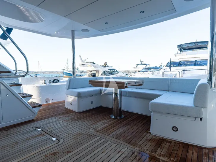 ASCEND Sunseeker 23m - main aft deck ASCEND Sunseeker 23m - main aft deck