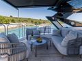 ASCEND Sunseeker 23m - sundeck lounge ASCEND Sunseeker 23m - sundeck lounge