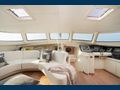 ASHLEYROSE 110 Notika Sailing Yacht Ketch 33m saloon seating and cockpit