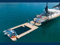 ASHLEYROSE 110 Notika Sailing Yacht Ketch 33m water toys set up