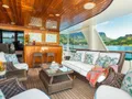 ASKARI Sermons 32m - main aft deck bar lounge ASKARI Sermons 32m - main aft deck bar lounge