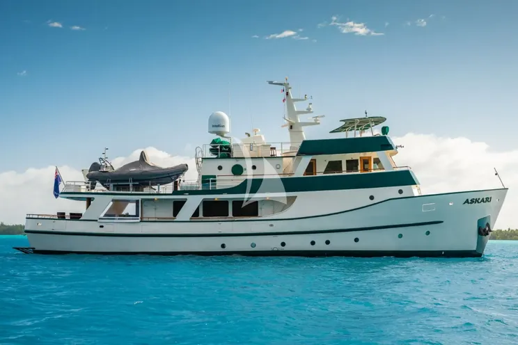 Charter Yacht ASKARI - Sermons 32m - 5 Cabins - Tahiti - French Polynesia