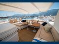 ASKIM 3 Fairline Squadron 73 flybridge seating and dining
