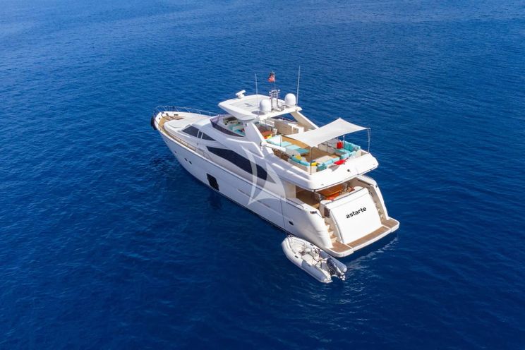 Charter Yacht ASTARTE - Ferretti 83 - 4 Cabins - Athens - Mykonos - Paros - Cyclades - Greece
