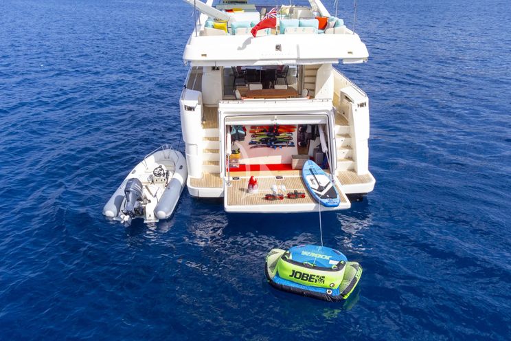 Charter Yacht ASTARTE - Ferretti 83 - 4 Cabins - Athens - Mykonos - Paros - Cyclades - Greece