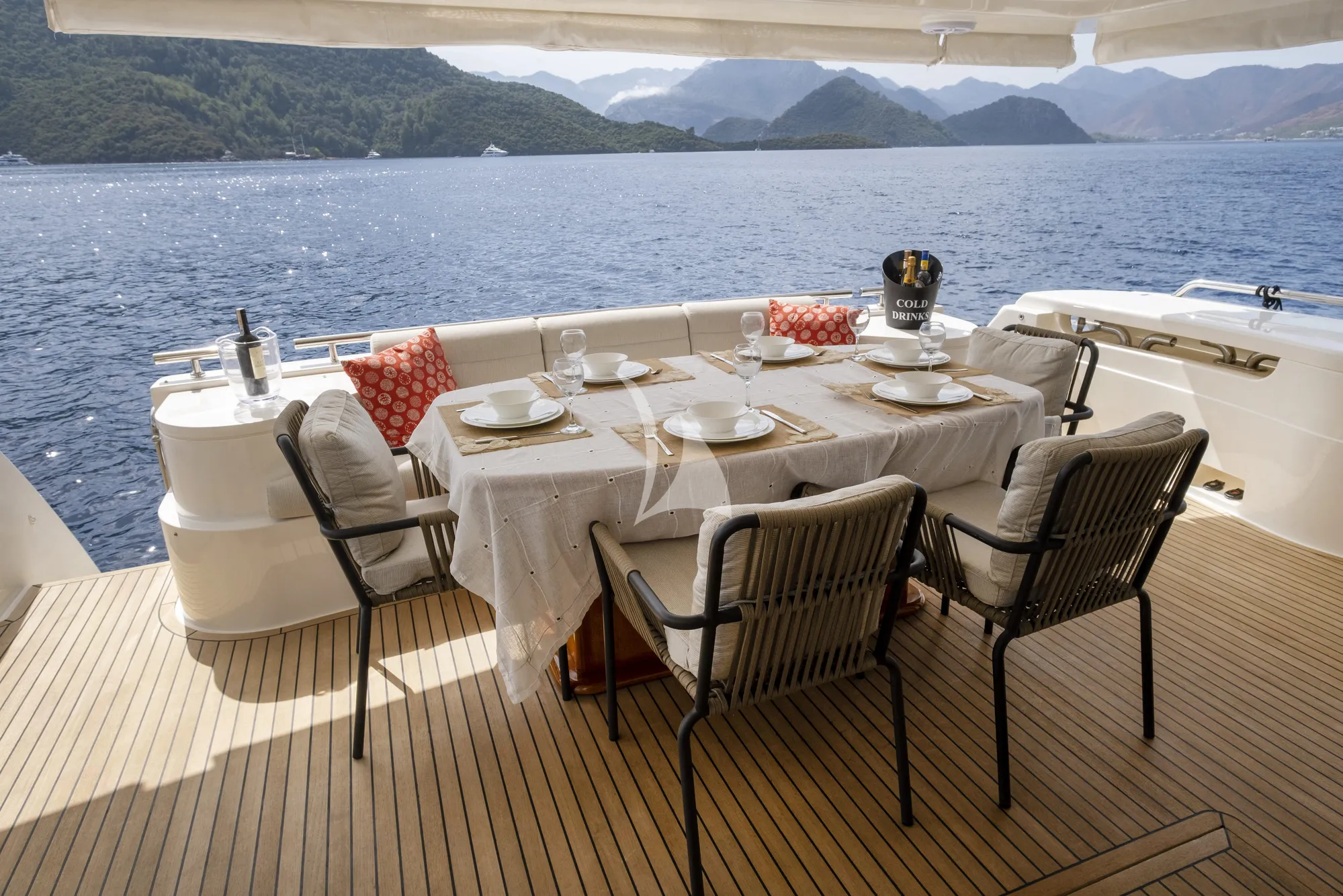 Charter Yacht ASTARTE - Ferretti 83 - 4 Cabins - Athens - Mykonos - Paros - Cyclades - Greece