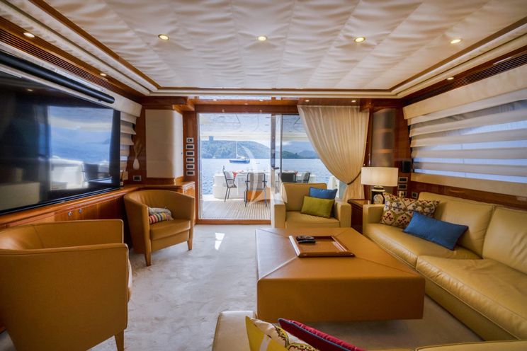Charter Yacht ASTARTE - Ferretti 83 - 4 Cabins - Athens - Mykonos - Paros - Cyclades - Greece