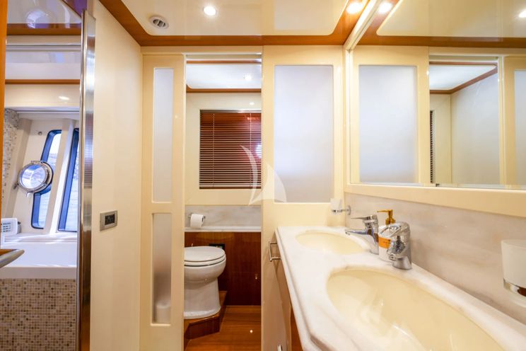 Charter Yacht ASTARTE - Ferretti 83 - 4 Cabins - Athens - Mykonos - Paros - Cyclades - Greece