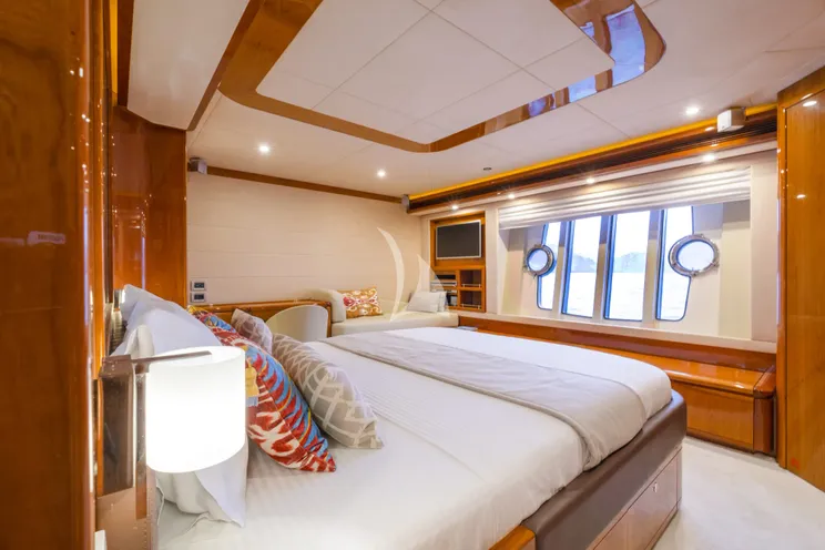 Charter Yacht ASTARTE - Ferretti 83 - 4 Cabins - Athens - Mykonos - Paros - Cyclades - Greece