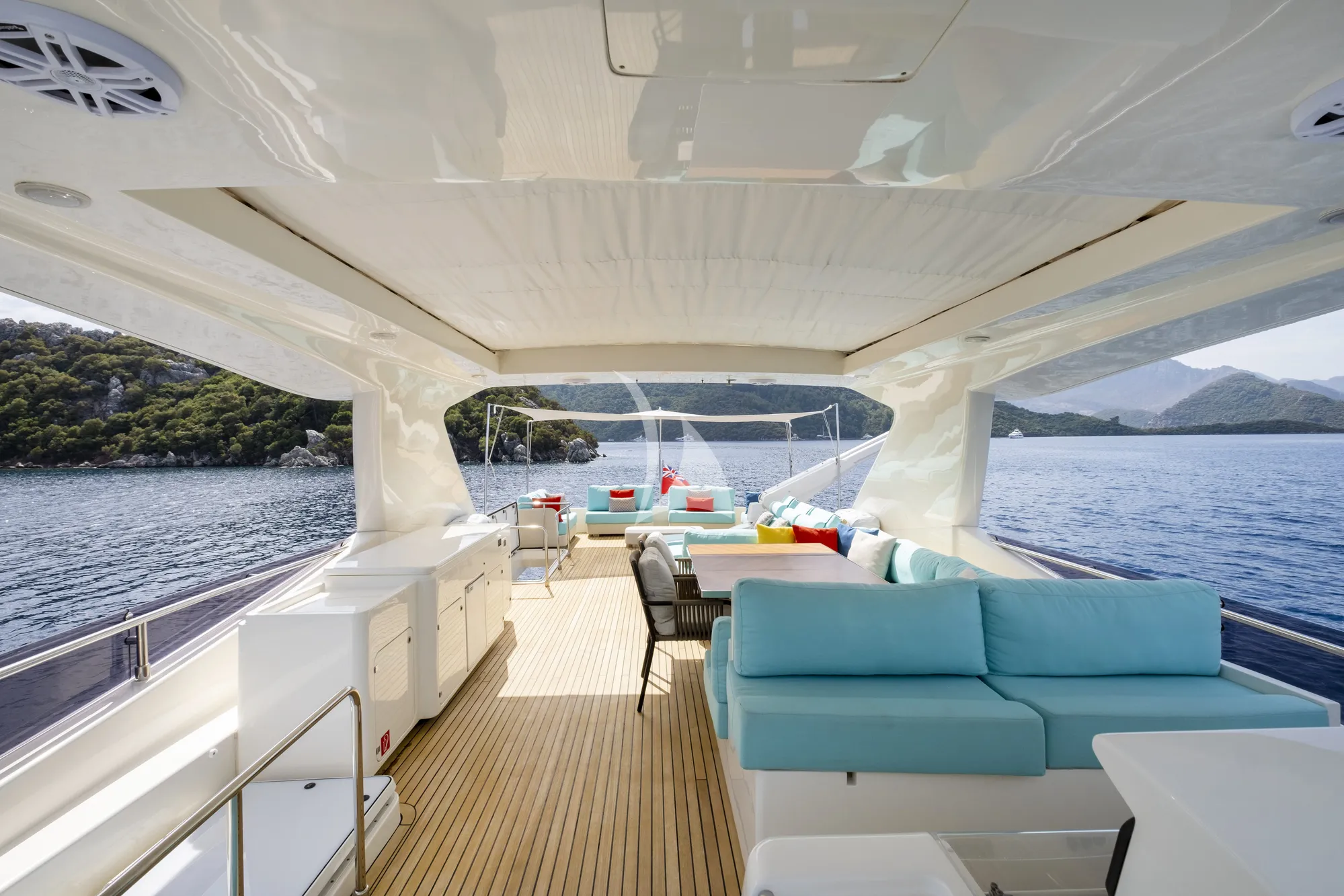 Charter Yacht ASTARTE - Ferretti 83 - 4 Cabins - Athens - Mykonos - Paros - Cyclades - Greece