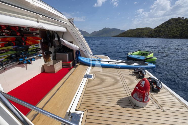 Charter Yacht ASTARTE - Ferretti 83 - 4 Cabins - Athens - Mykonos - Paros - Cyclades - Greece