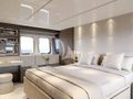 ASTRIMARE Sanlorenzo SL86 - master cabin bed ASTRIMARE Sanlorenzo SL86 - master cabin bed