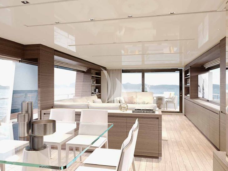 ASTRIMARE Sanlorenzo SL86 - open plan interior ASTRIMARE Sanlorenzo SL86 - open plan interior