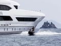 ASYA Heesen 74m action shot ASYA Heesen 74m action shot