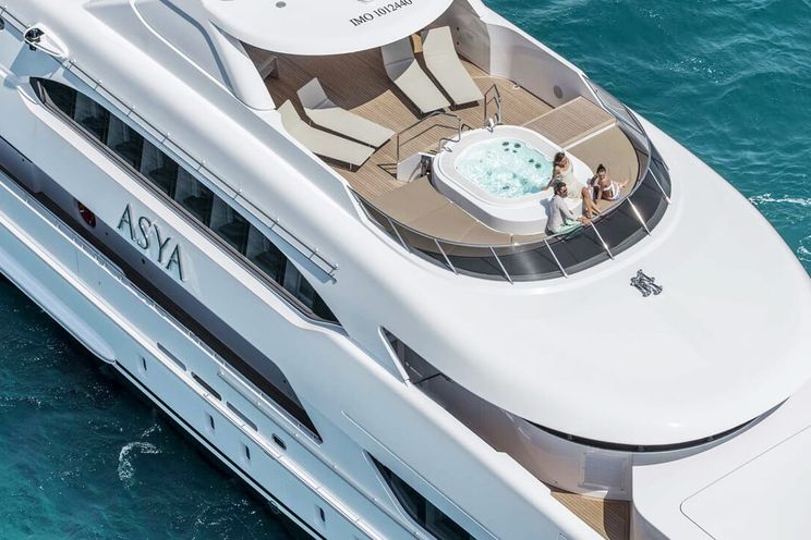 Charter Yacht ASYA - Heesen 47m - 5 Cabins - Amalfi Coast - St Tropez - Naples - Sicily - Monaco - Cannes- Sardinia