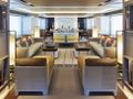 ASYA Heesen 74m main deck saloon dining ASYA Heesen 74m main deck saloon dining