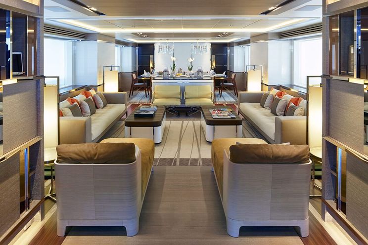 Charter Yacht ASYA - Heesen 47m - 5 Cabins - Amalfi Coast - St Tropez - Naples - Sicily - Monaco - Cannes- Sardinia