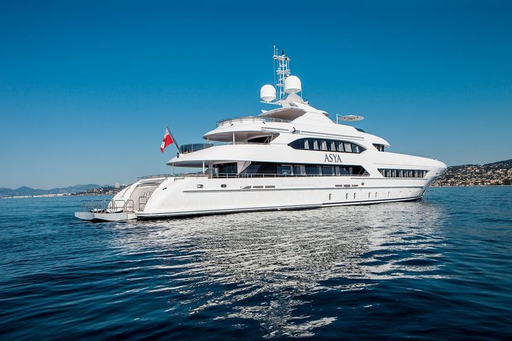 Charter Yacht ASYA - Heesen 47m - 5 Cabins - Amalfi Coast - St Tropez - Naples - Sicily - Monaco - Cannes- Sardinia