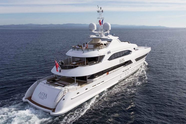 Charter Yacht ASYA - Heesen 47m - 5 Cabins - Amalfi Coast - St Tropez - Naples - Sicily - Monaco - Cannes- Sardinia